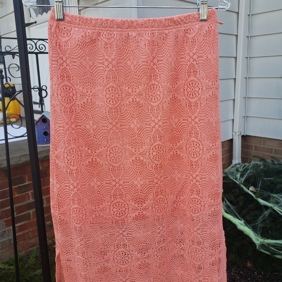 Bobbie Brooks Ladies Long Skirt w. Slits - Picture 4 of 4